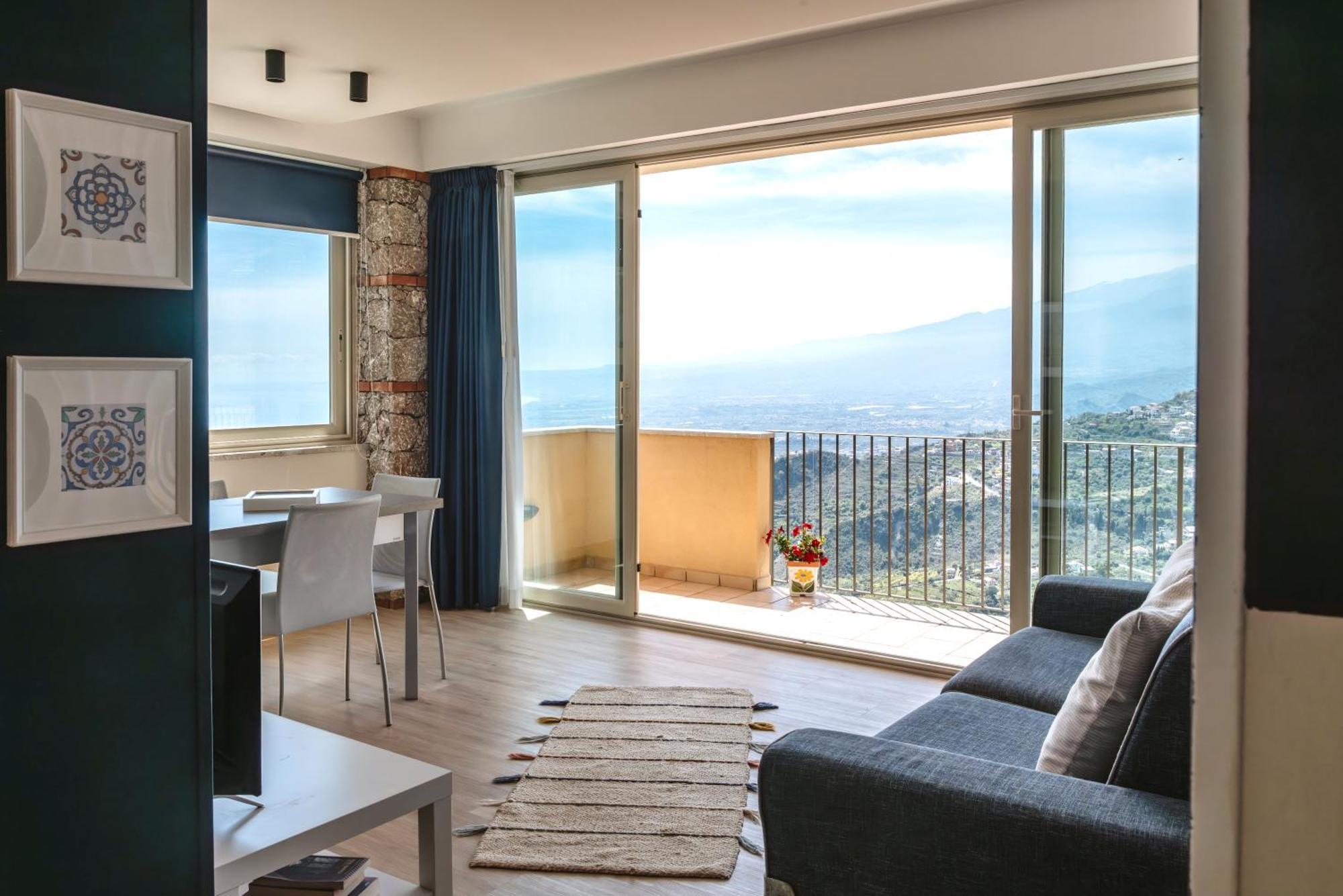 Villa Da Vinci Luxury Panoramic Apartments - Taormina Rooms Collection Bagian luar foto